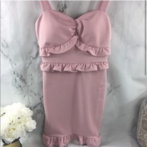 Fashion Nova Pretty in Pink Dress